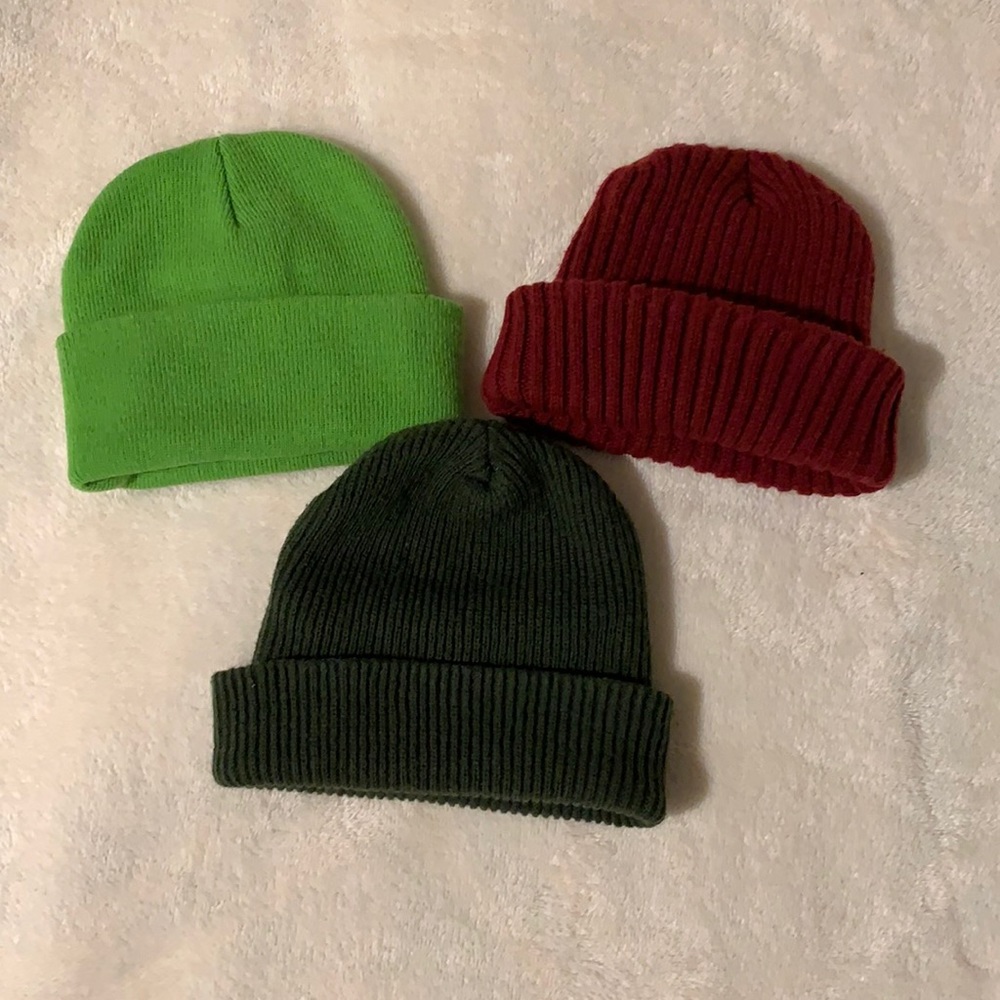 colored beanies